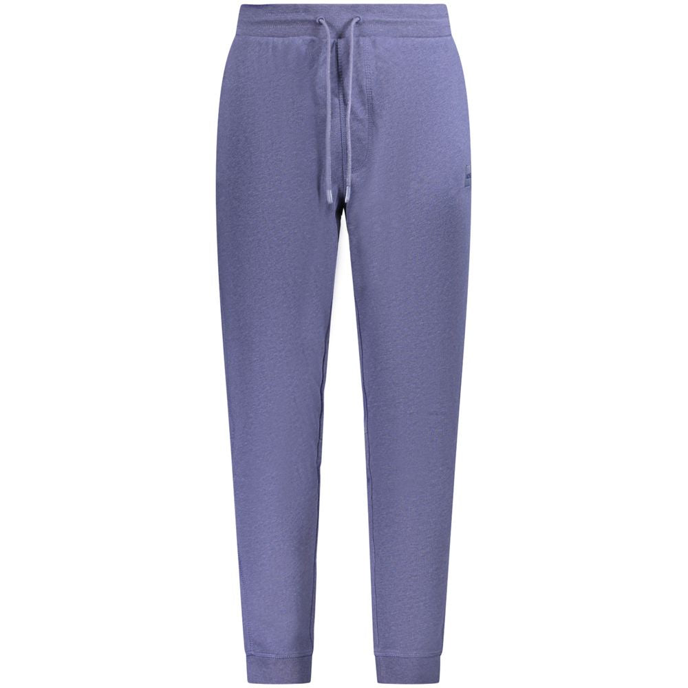 Hugo Boss Blu Cotton Men's Sport Trouser | Regal Royce