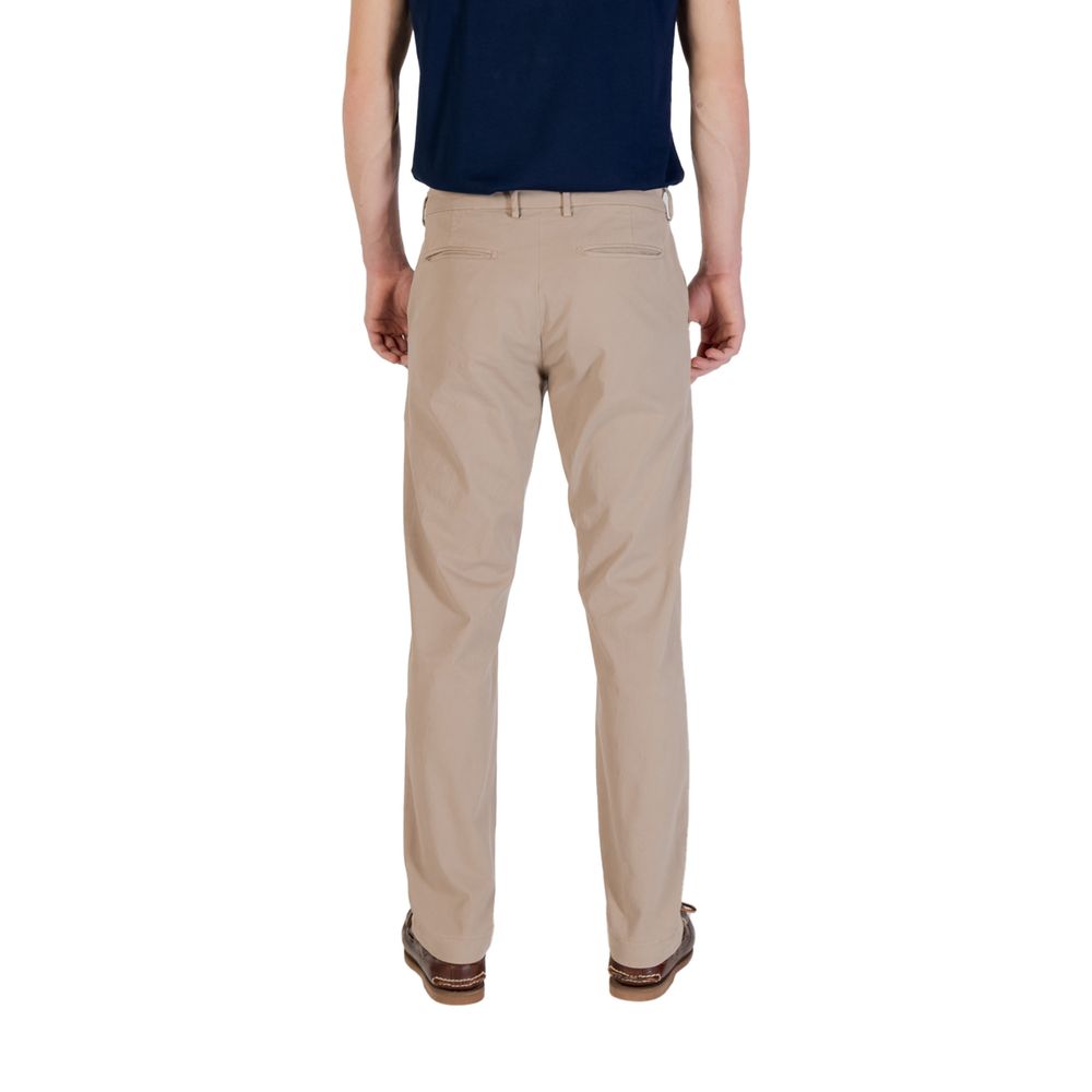 Borghese Beige Cotton Skinny Pants | Regal Royce