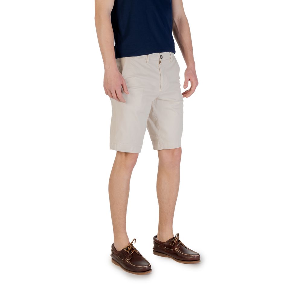 Borghese Bicolor Cotton Bermuda Shorts | Regal Royce