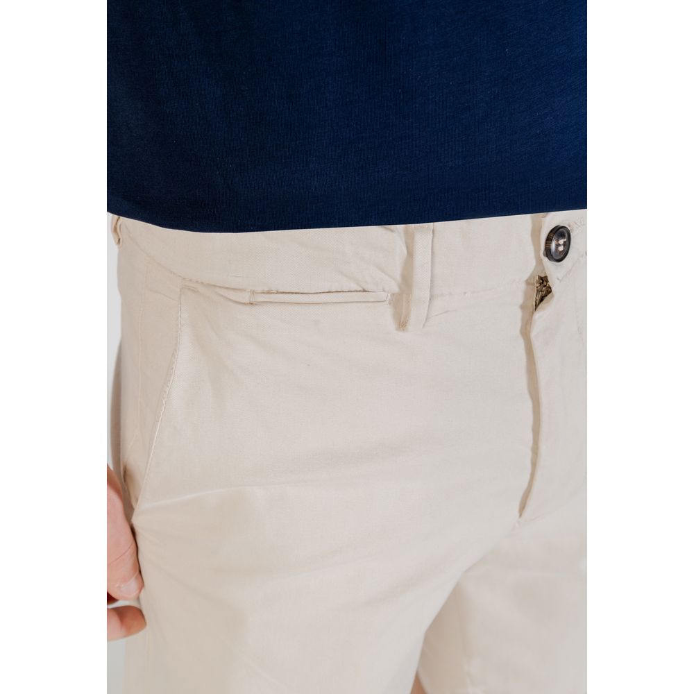Borghese Bicolor Cotton Bermuda Shorts | Regal Royce