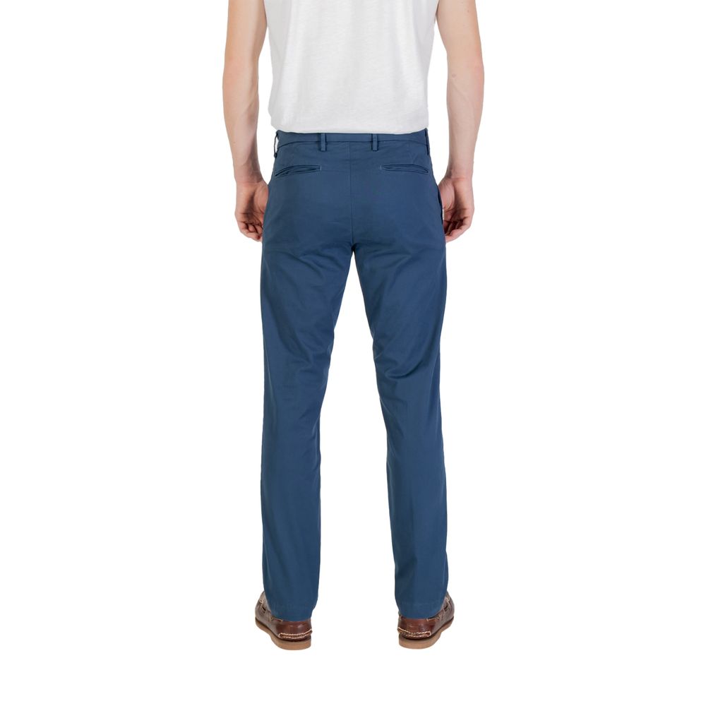 Borghese Blue Cotton Skinny Pants | Regal Royce