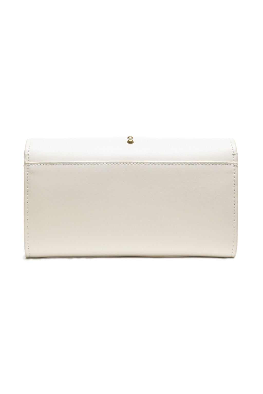 PINKO White Leather One Simply Love Mini Bag