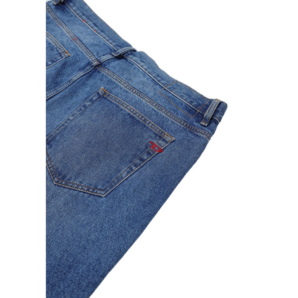 Diesel Blue Cotton Relaxed Fit Jeans | Regal Royce