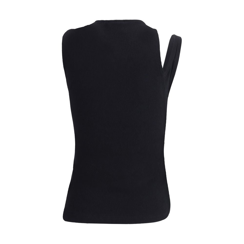 Courrèges Black Cotton Top | Regal Royce