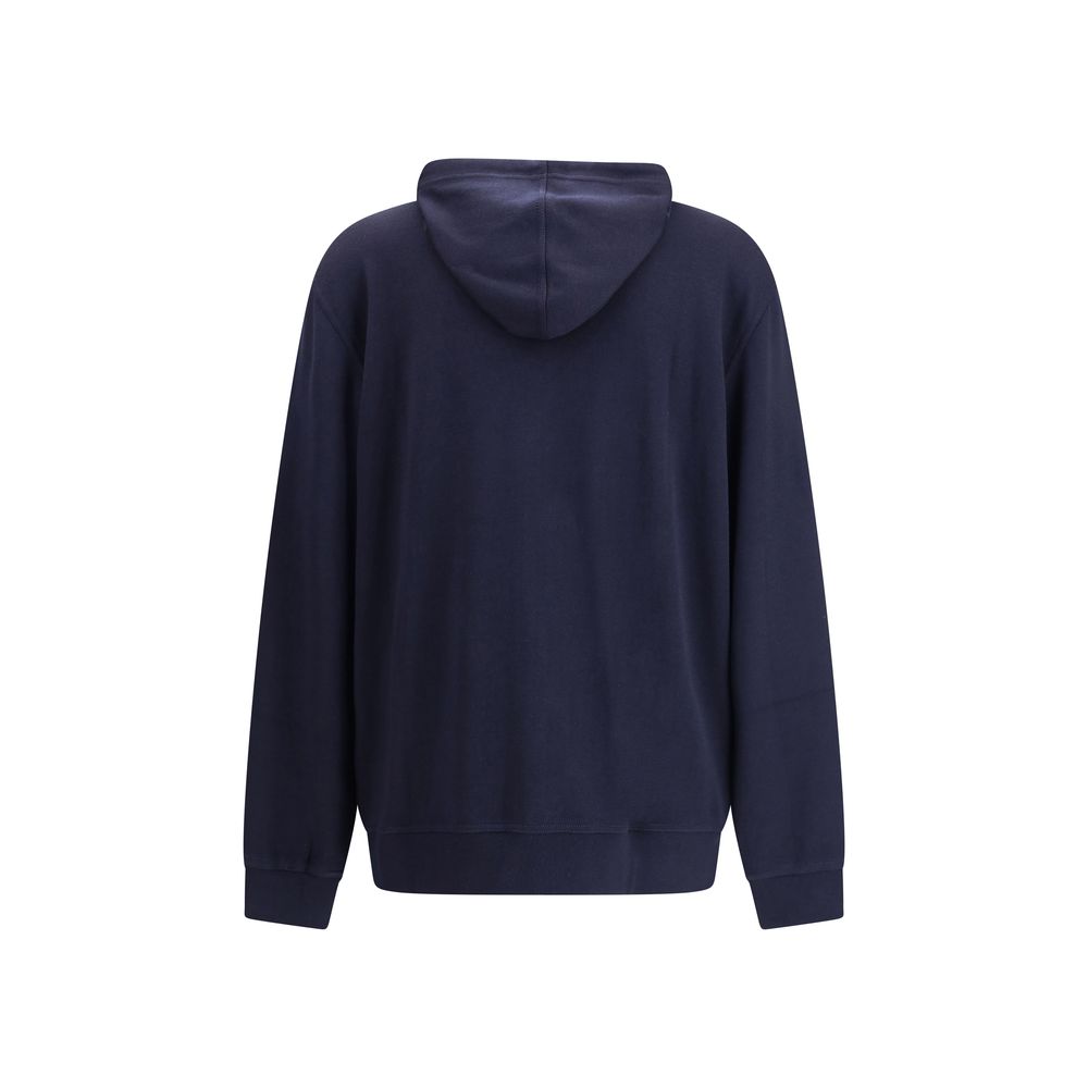 Brunello Cucinelli Blue Cashmere Sweatshirt | Regal Royce