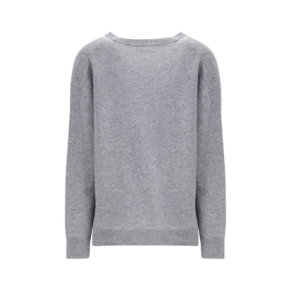 Jil Sander Gray Wool Sweatshirt | Regal Royce