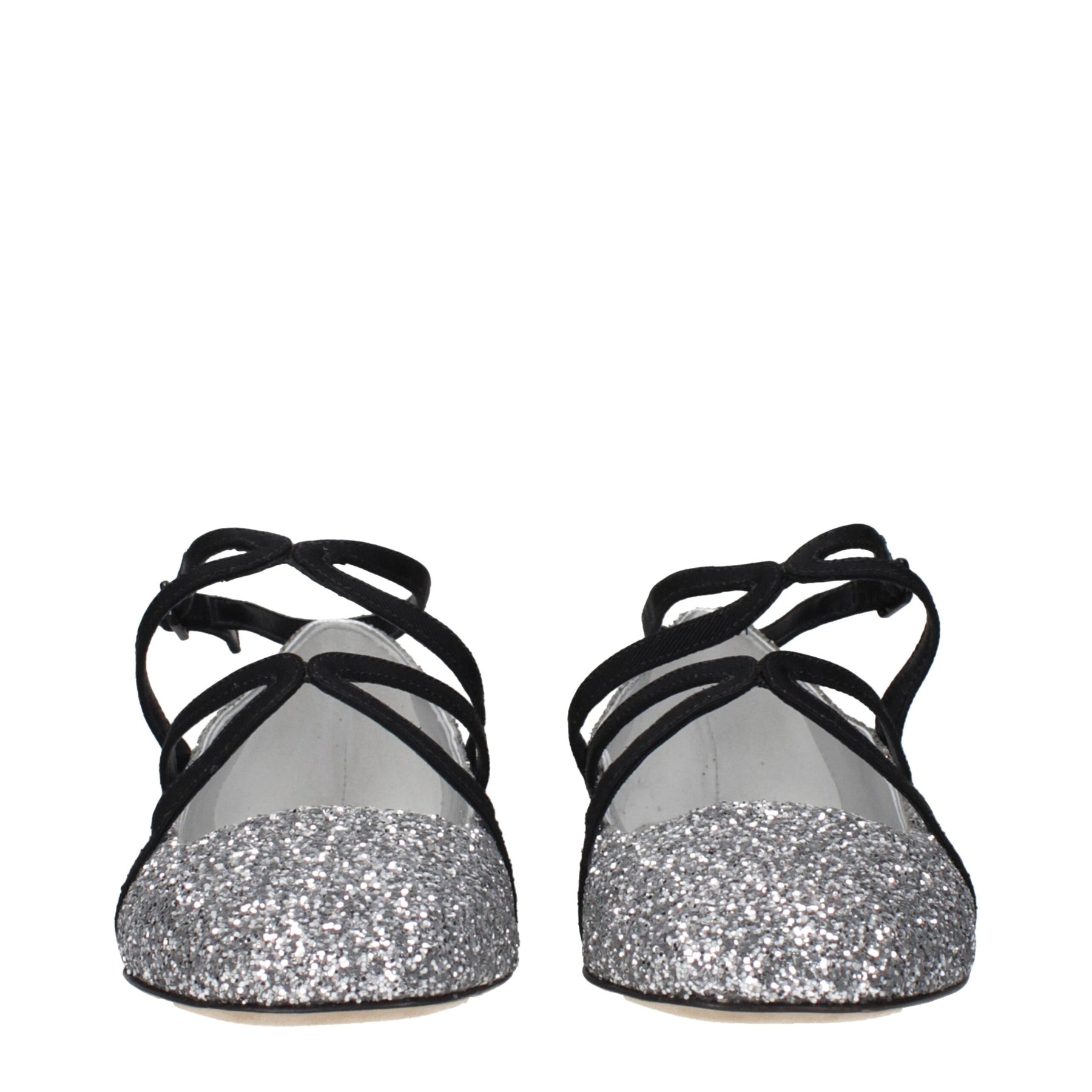 Jimmy Choo Gray Plastic Ballet Flats | Regal Royce