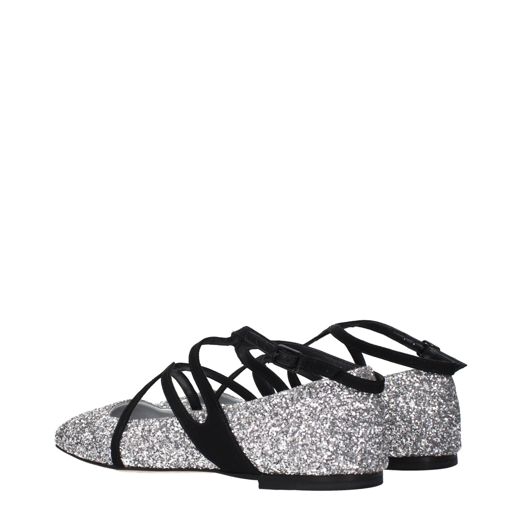 Jimmy Choo Gray Plastic Ballet Flats | Regal Royce