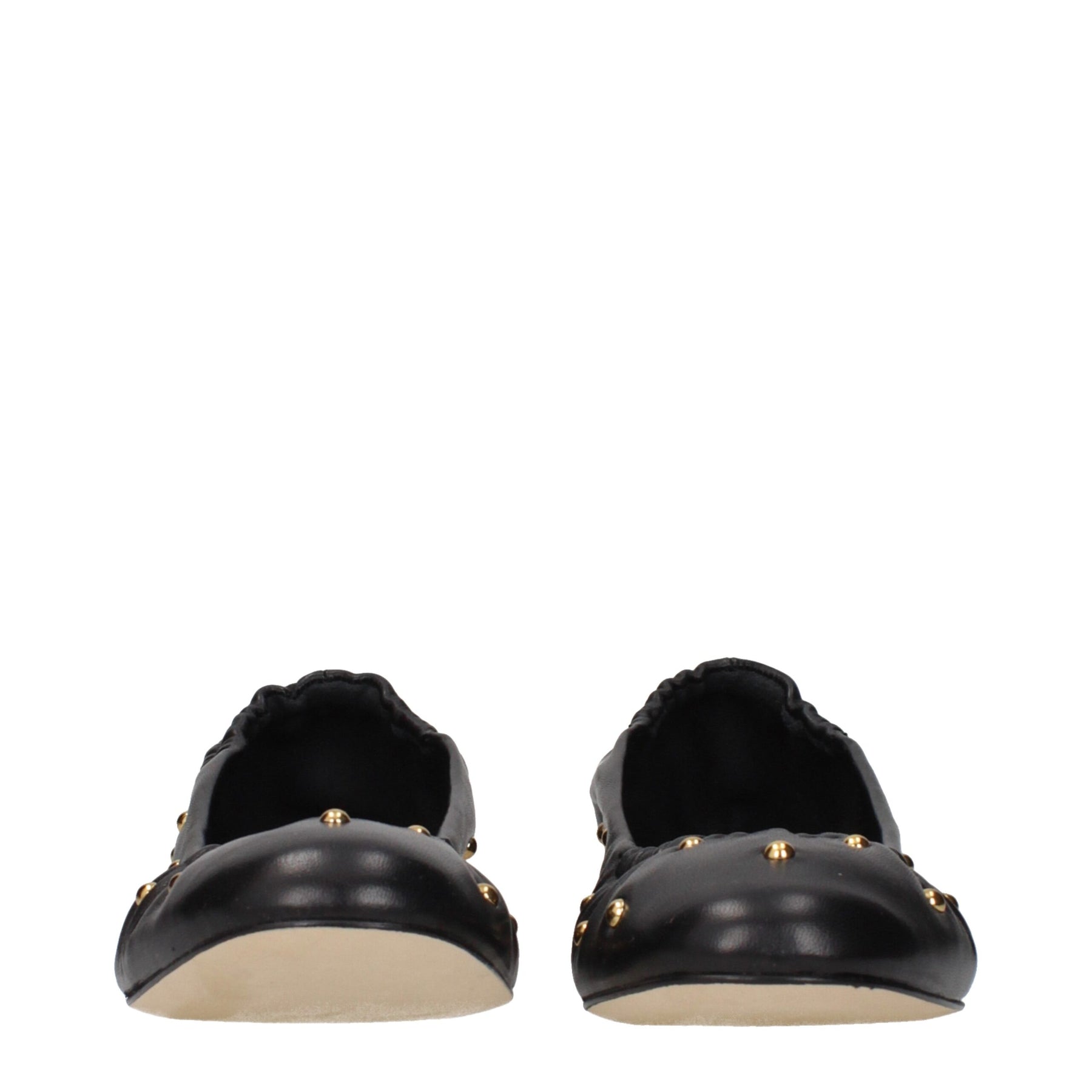 Chloé Black Leather Ballet Flats | Regal Royce
