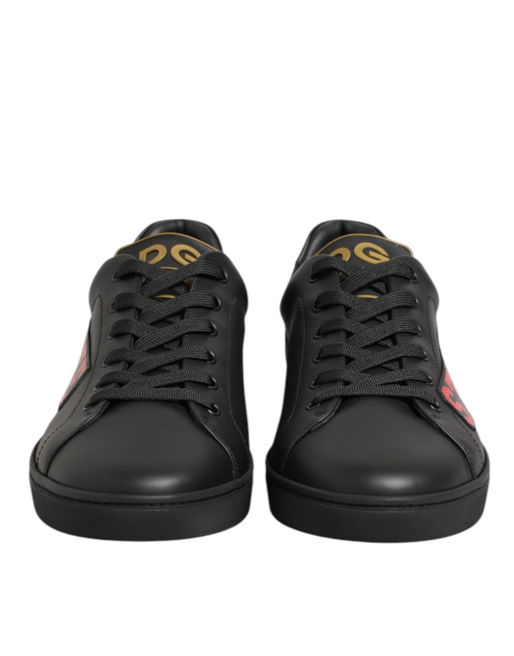 Dolce & Gabbana Black Street Life Low Top Men Sneakers Shoes | Regal Royce