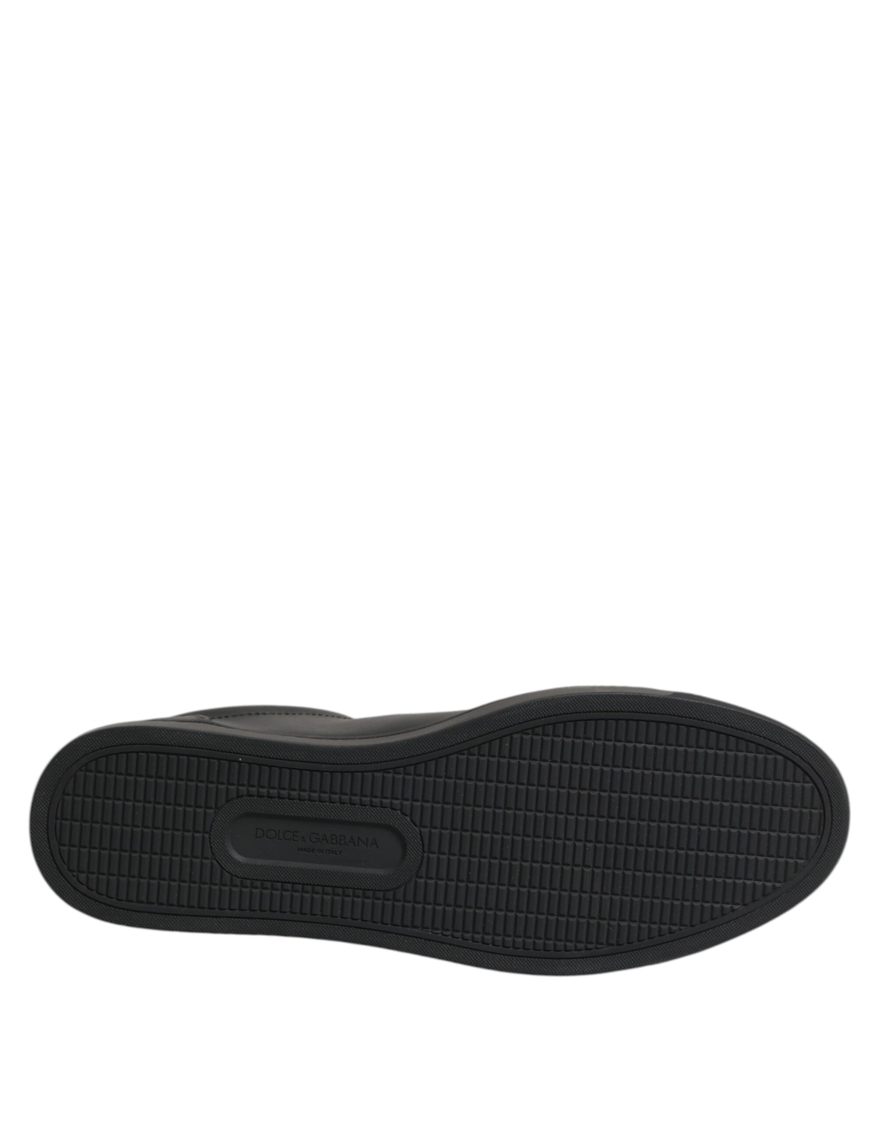 Dolce & Gabbana Black Street Life Low Top Men Sneakers Shoes | Regal Royce