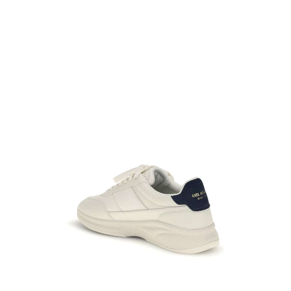 Axel Arigato White Calf Leather Bos Taurus Athletic Sneakers | Regal Royce