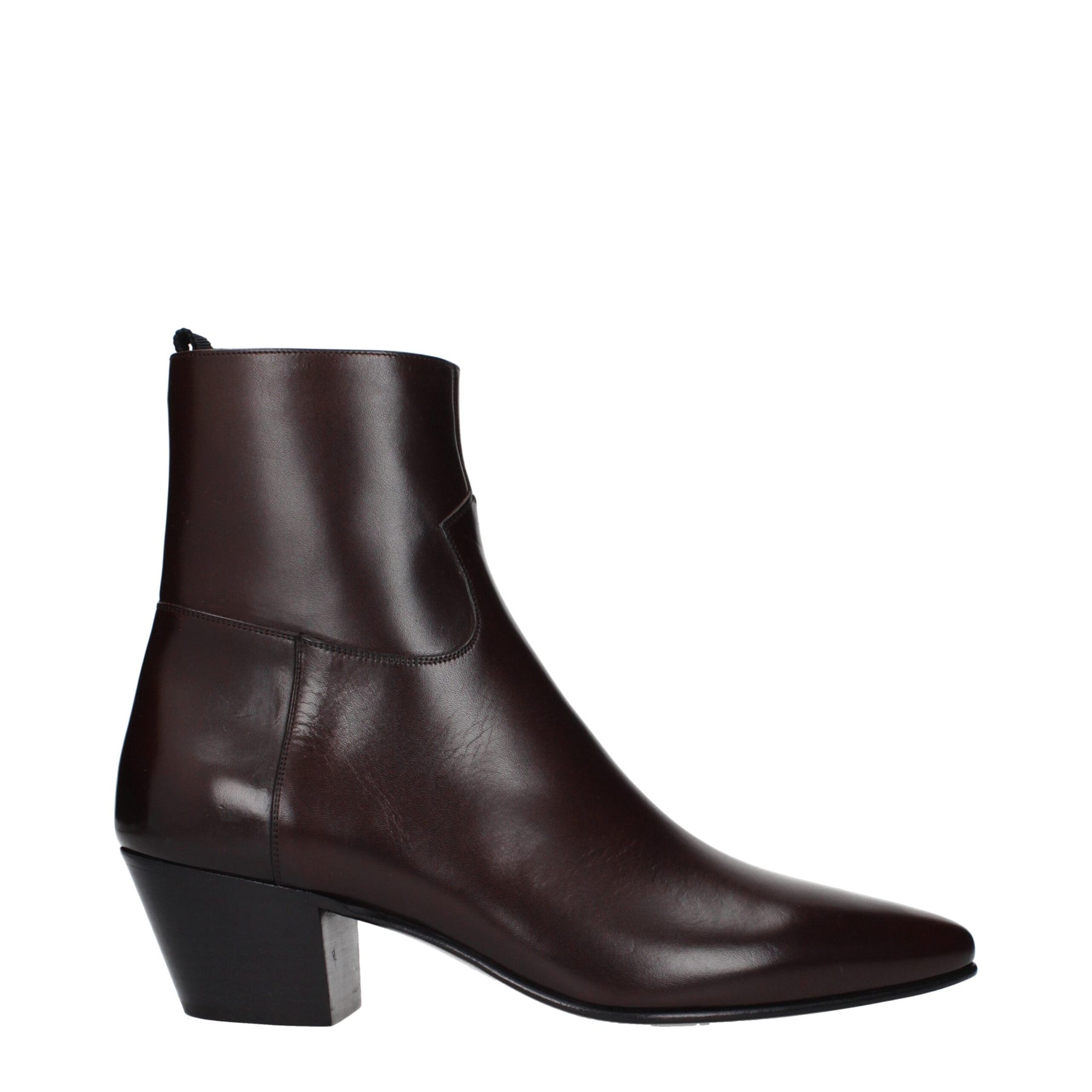 Celine Red Leather Ankle Boots | Regal Royce