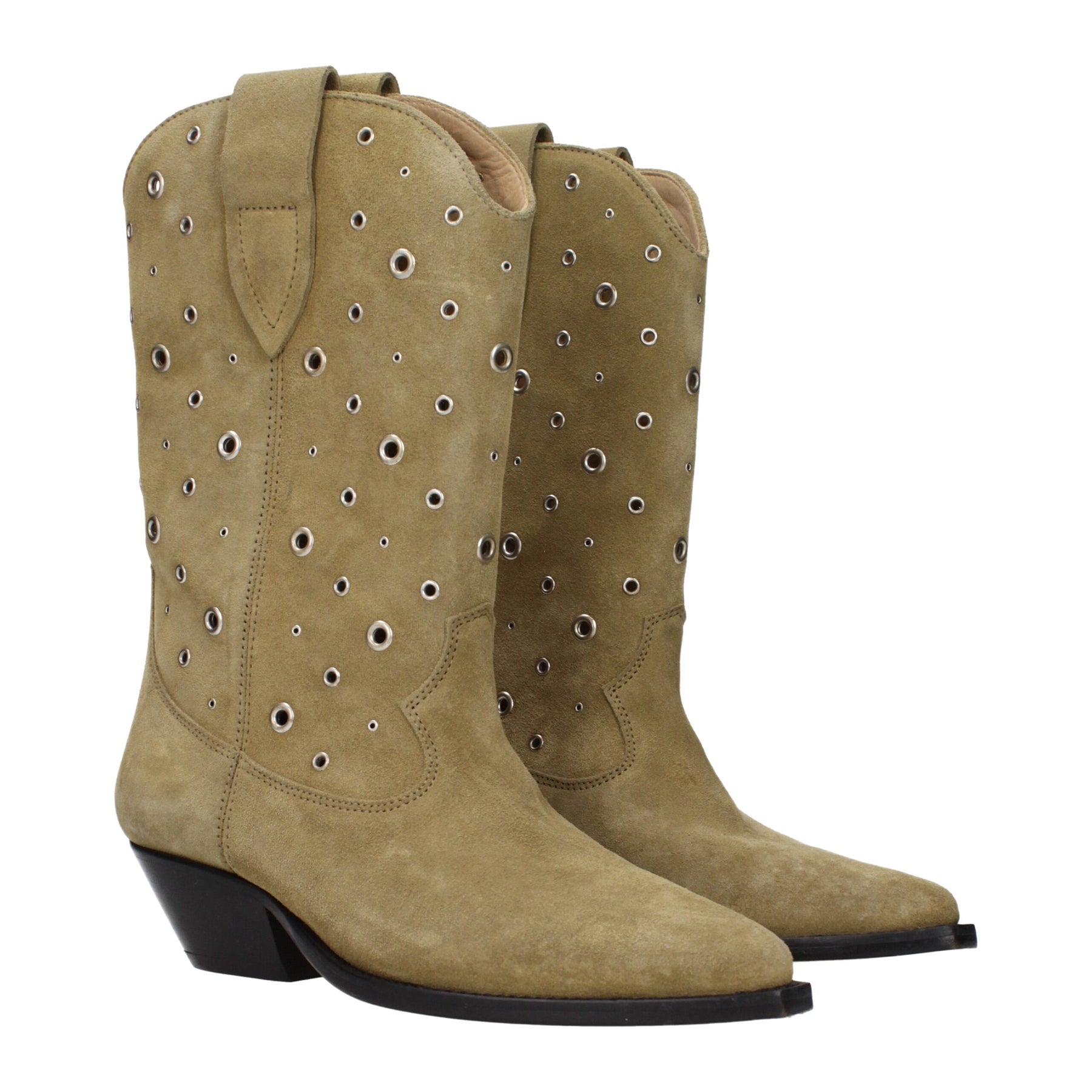 Isabel Marant Beige Leather Ankle Boots | Regal Royce