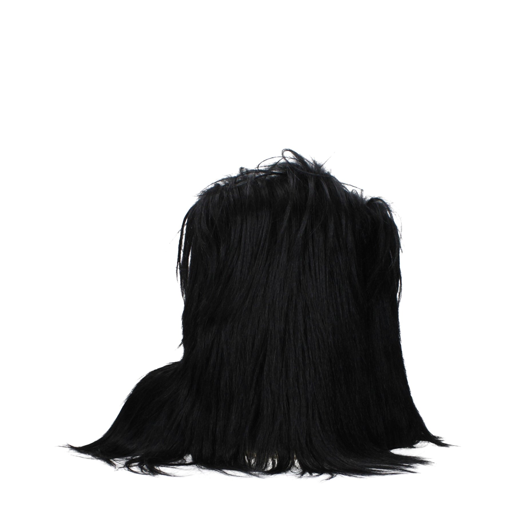 Rick Owens Black Fur Ankle Boots | Regal Royce