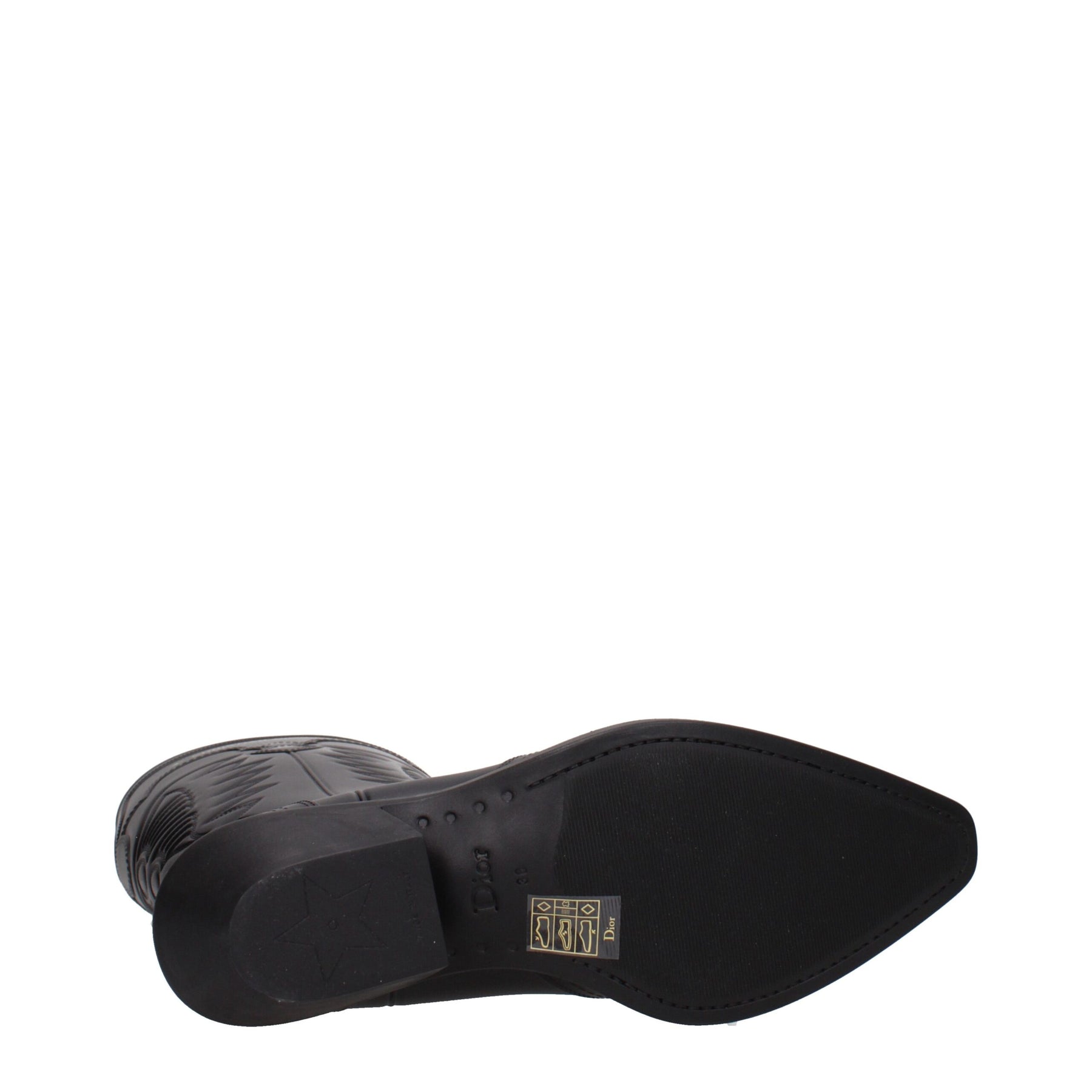 Christian Dior Black Cotton Boots | Regal Royce