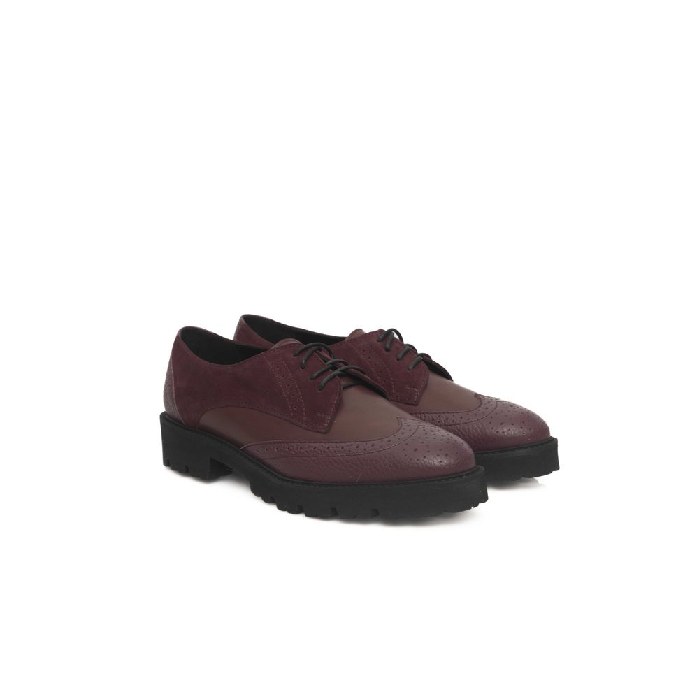 Cerruti 1881 Burgundy Cowhide Women Loafer | Regal Royce