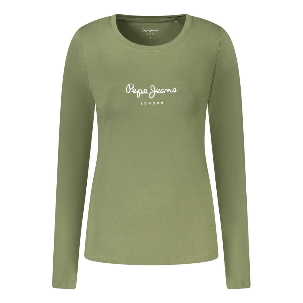 Pepe Jeans Green Cotton T-Shirt
