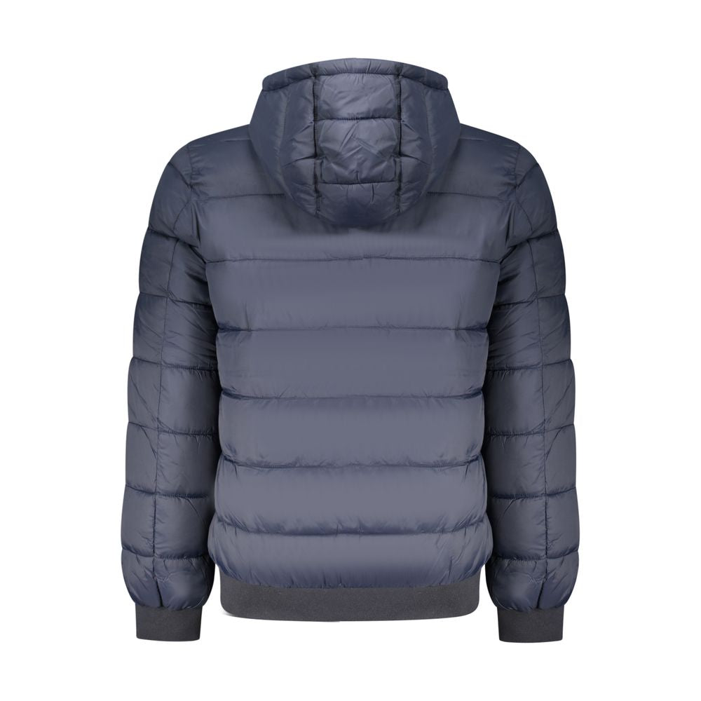 Pepe Jeans Blue Polyamide Jackets & Coat | Regal Royce