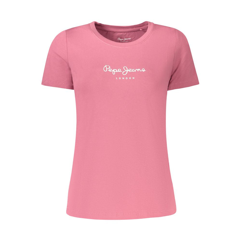 Pepe Jeans Rosa Cotton Women T-Shirt | Regal Royce