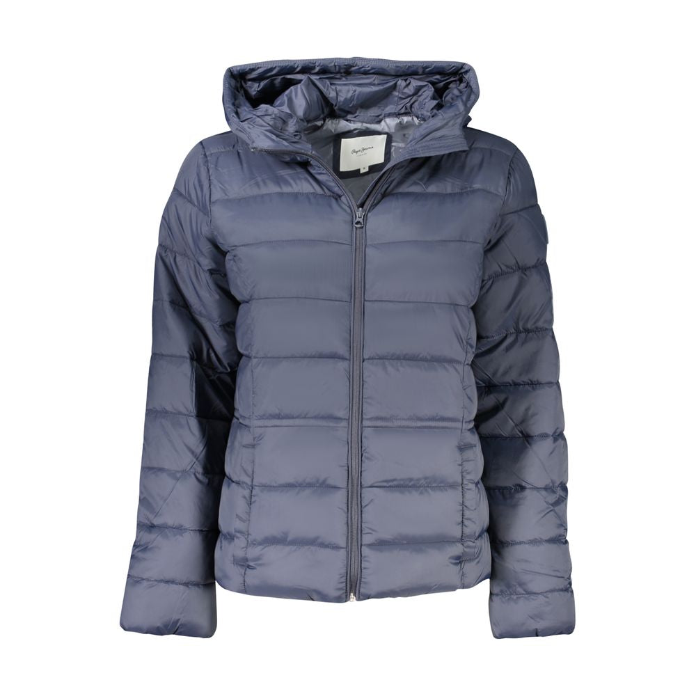Pepe Jeans Blue Polyamide Jackets & Coat