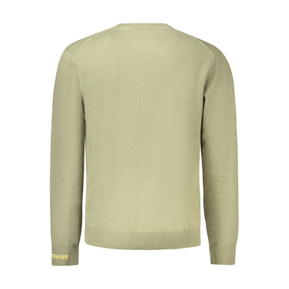 Pepe Jeans Green Cotton Men Sweater | Regal Royce