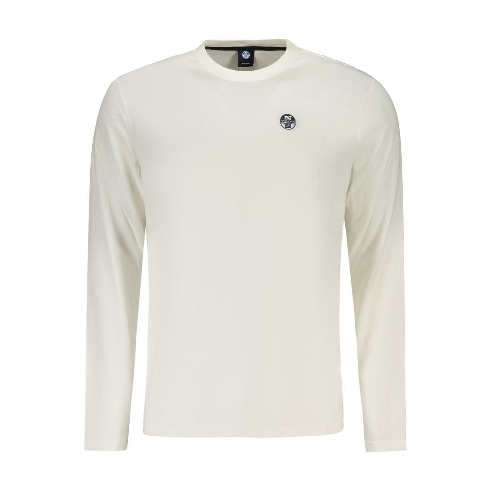 North Sails Bianco Cotton Men T-Shirt | Regal Royce