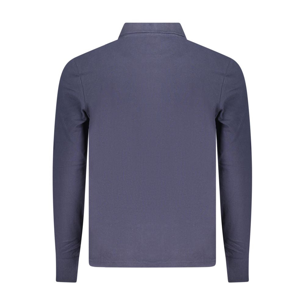 North Sails Blue Cotton Men Polo Shirt | Regal Royce