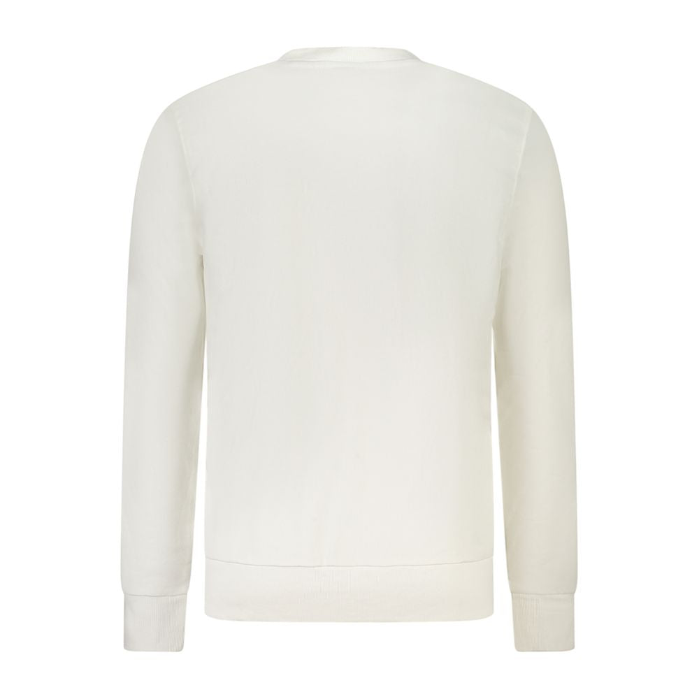 North Sails White Cotton Men's Sweatshirt | Regal Royce
