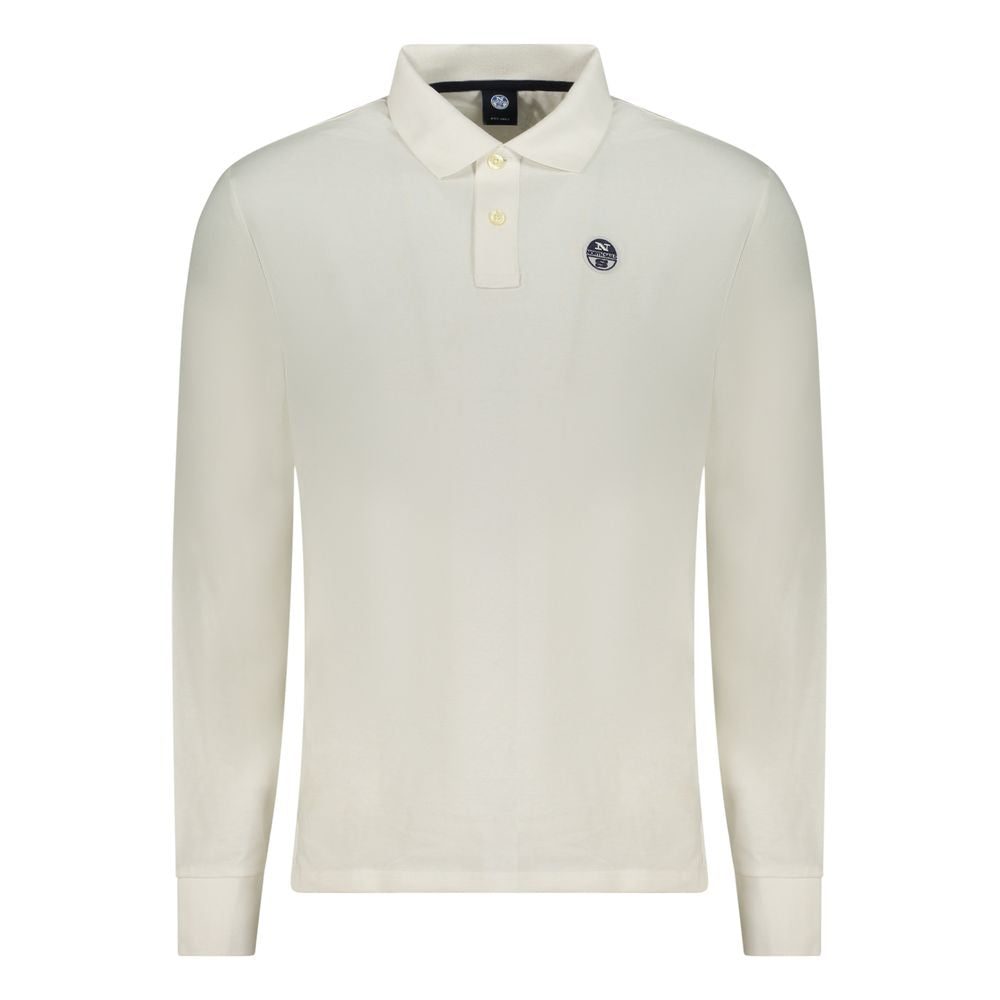 North Sails White Cotton Men's Polo Shirt | Regal Royce