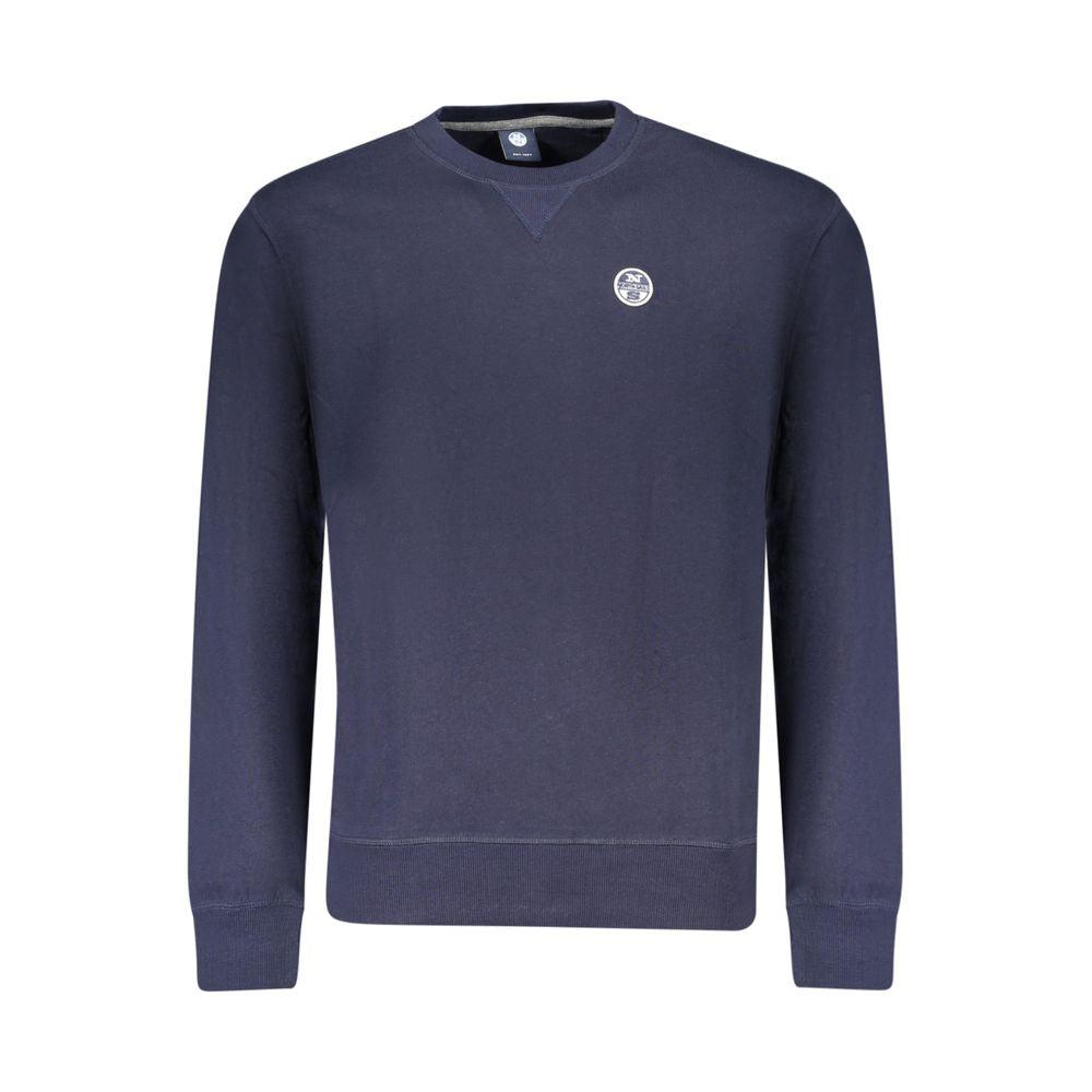 North Sails Blue Cotton Men's Sweatshirt | Regal Royce