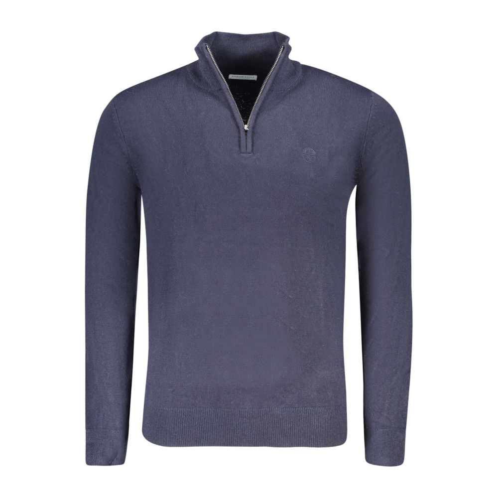 North Sails Blue Acrylic Men Sweater | Regal Royce