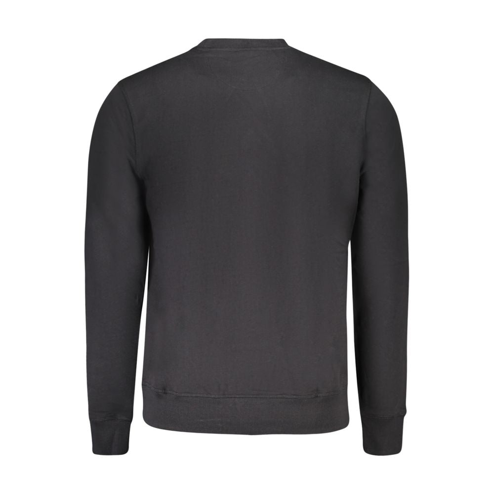 North Sails Black Cotton Mens Sweatshirt | Regal Royce