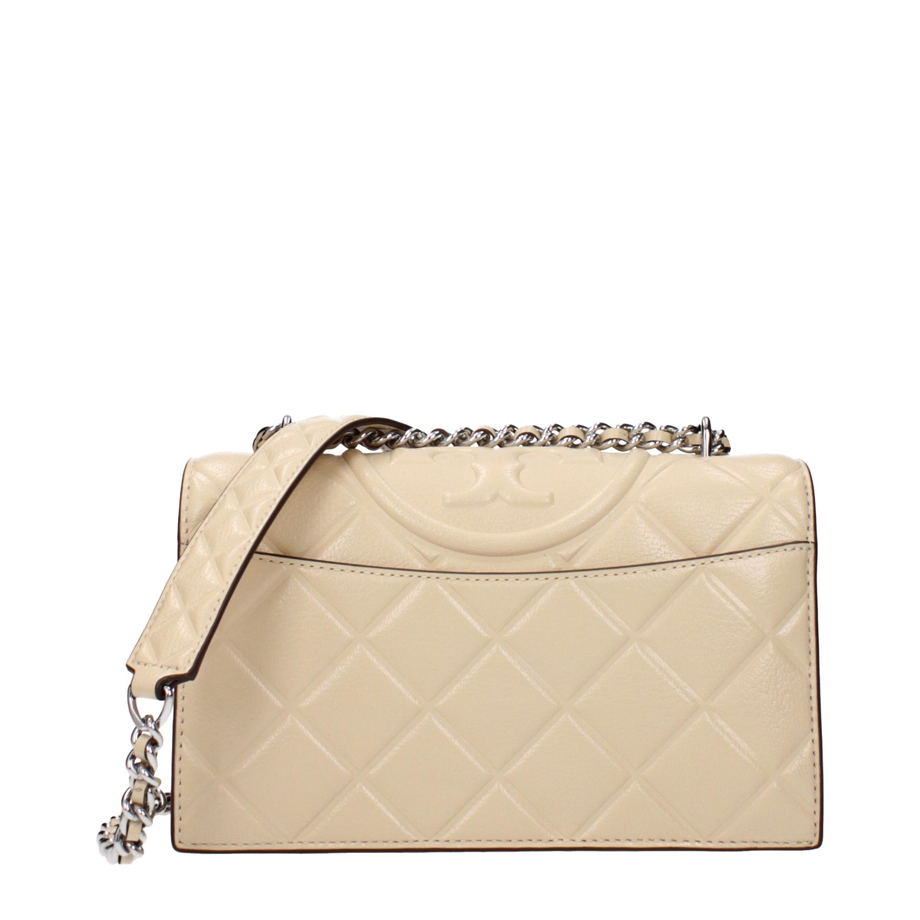 Tory Burch Beige Leather Crossbody Bag | Regal Royce