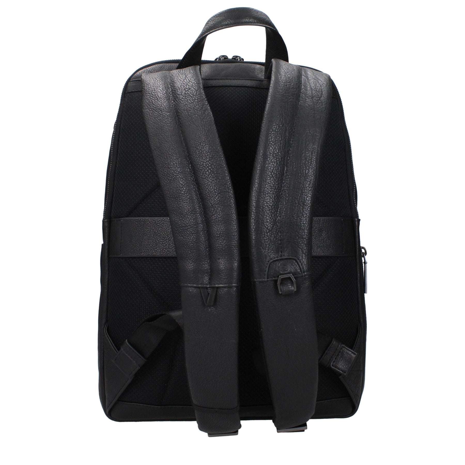 Piquadro Black Leather Backpack | Regal Royce