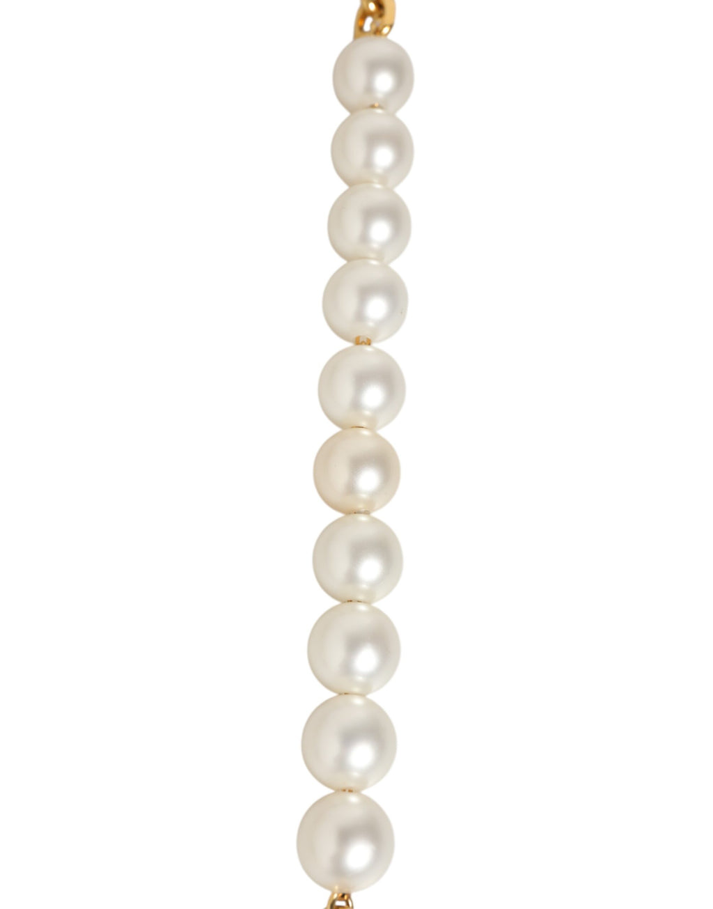 Dolce & Gabbana Black Leather Gold Chain Bag Accessory Shoulder Strap