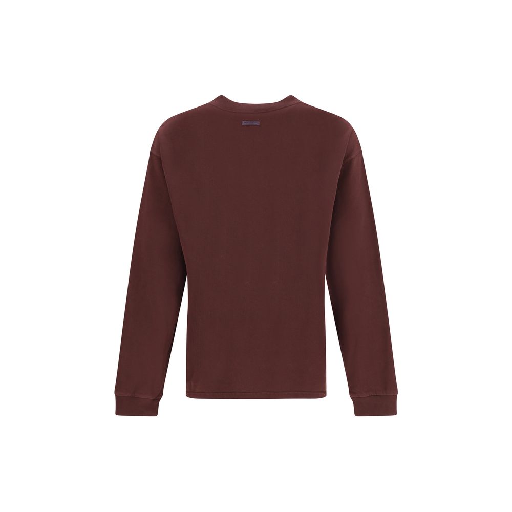Dolce & Gabbana Bordeaux Cotton Sweatshirt | Regal Royce