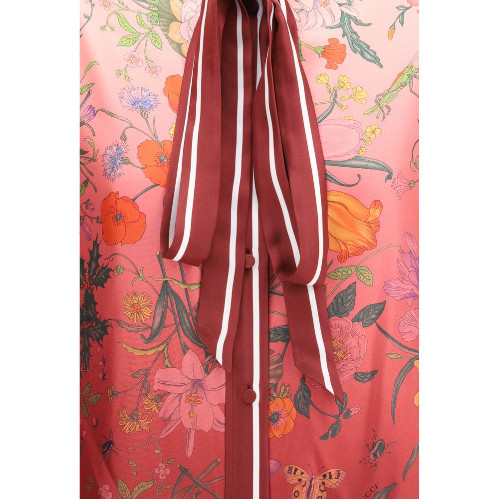 Gucci Multicolor Silk Pattern Shirt | Regal Royce