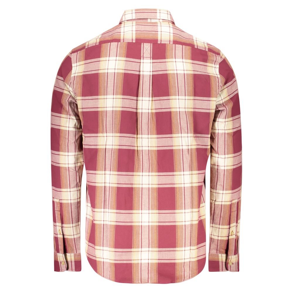 Timberland Red Cotton Men Shirt | Regal Royce