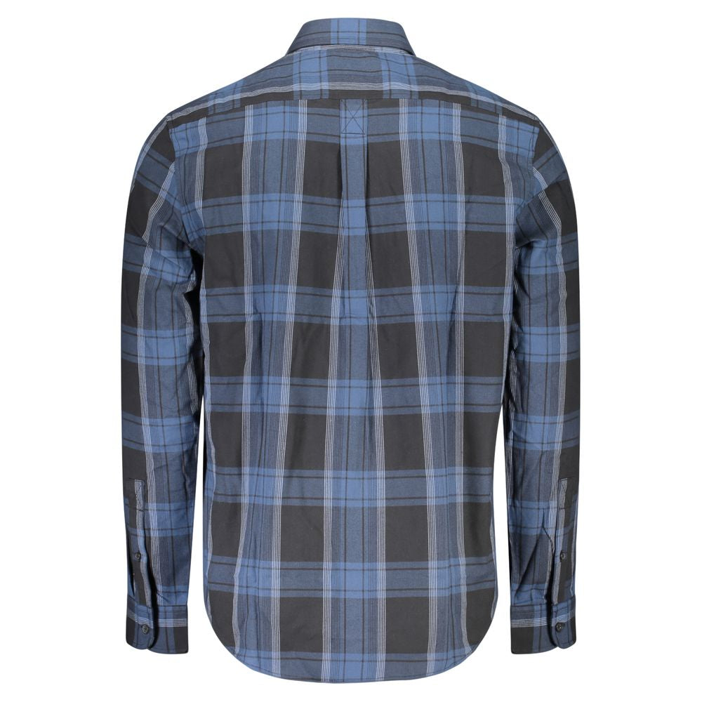 Timberland Blue Cotton Men's Shirt | Regal Royce