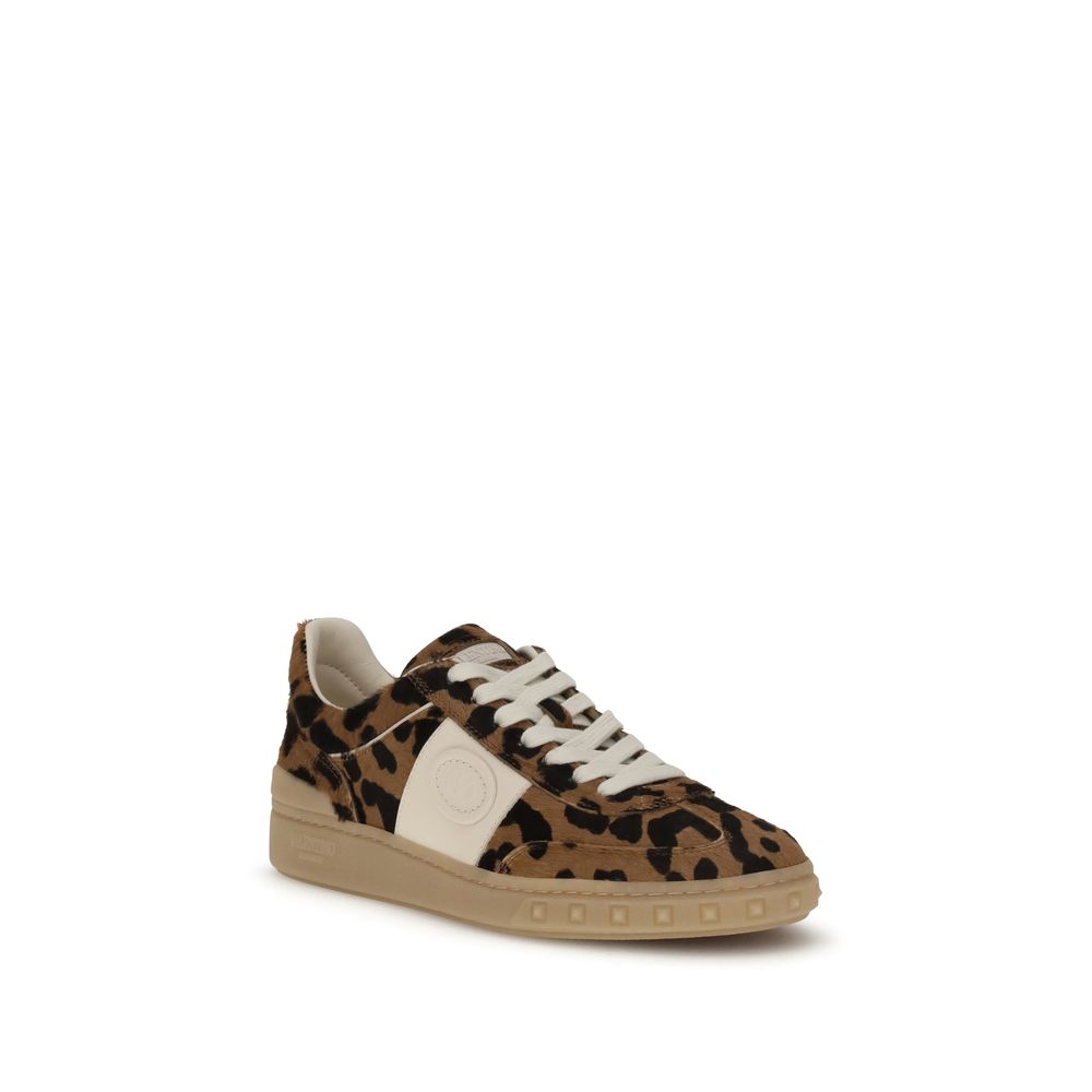Valentino Garavani Multicolor Calf Leather Bos Taurus Low Top Sneakers | Regal Royce