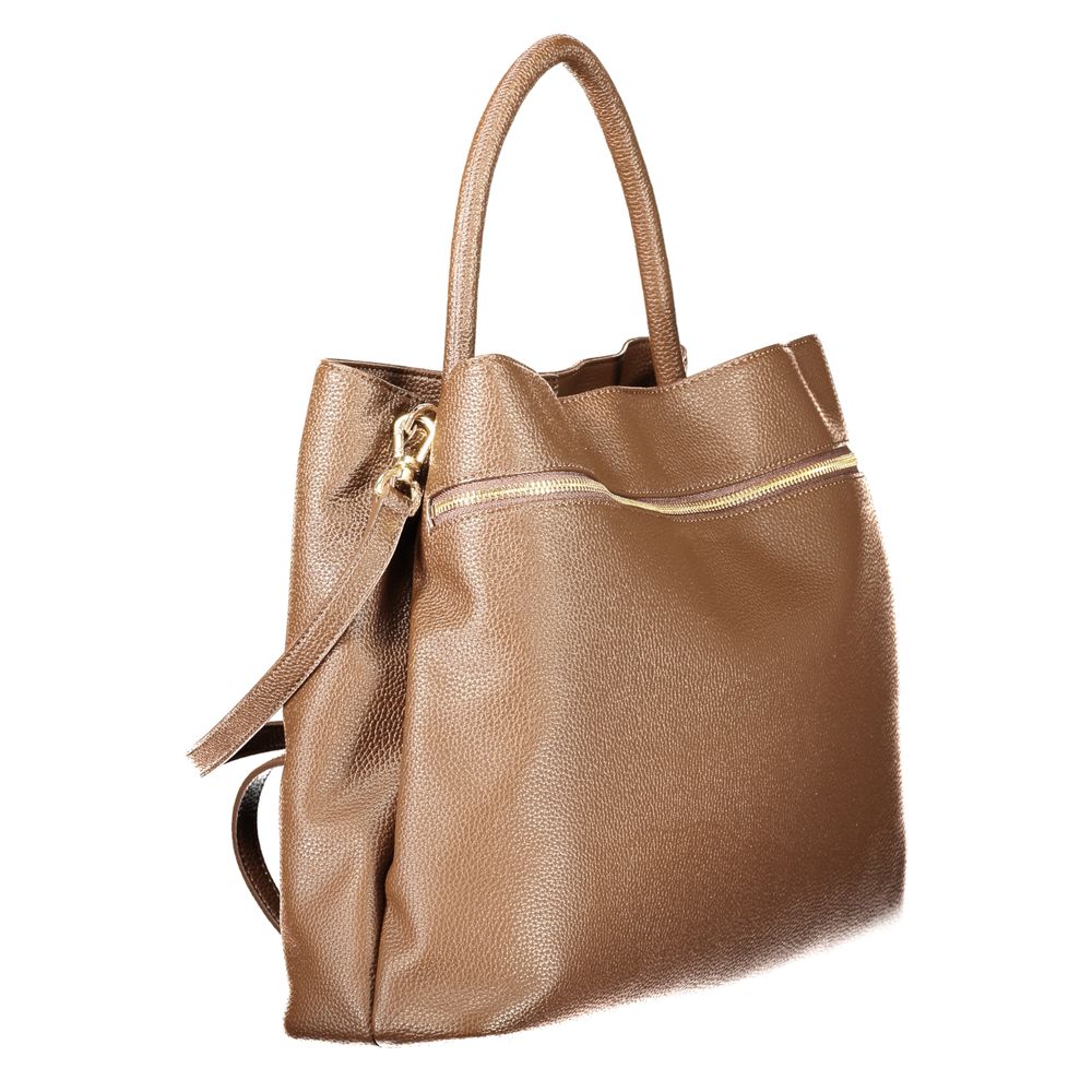 Twinset Brown Polyethylene Women Handbag | Regal Royce