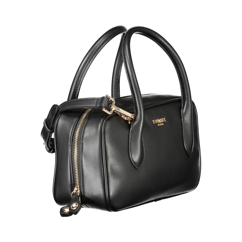 Twinset Black Polyethylene Women Handbag | Regal Royce