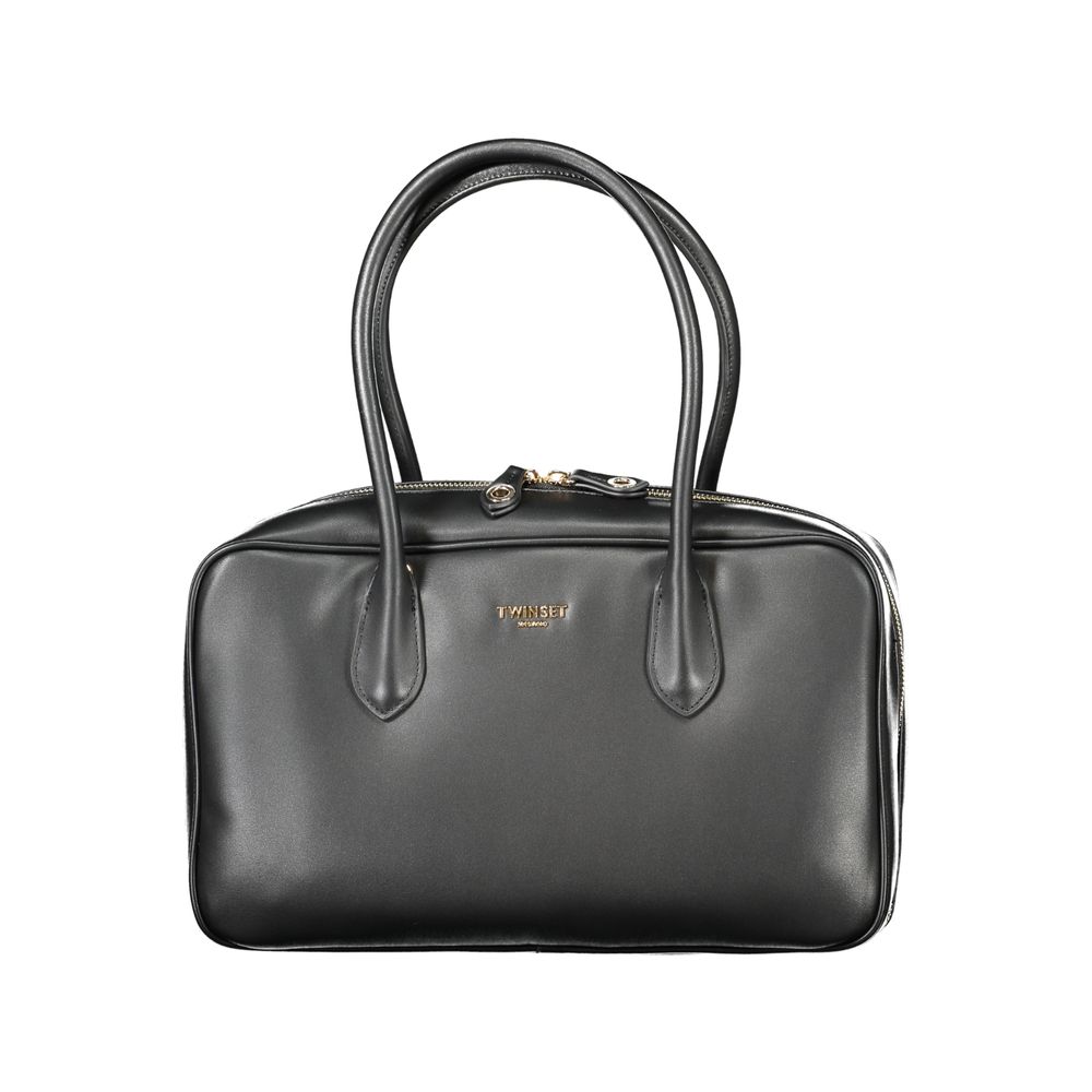 Twinset Black Polyethylene Women Handbag | Regal Royce