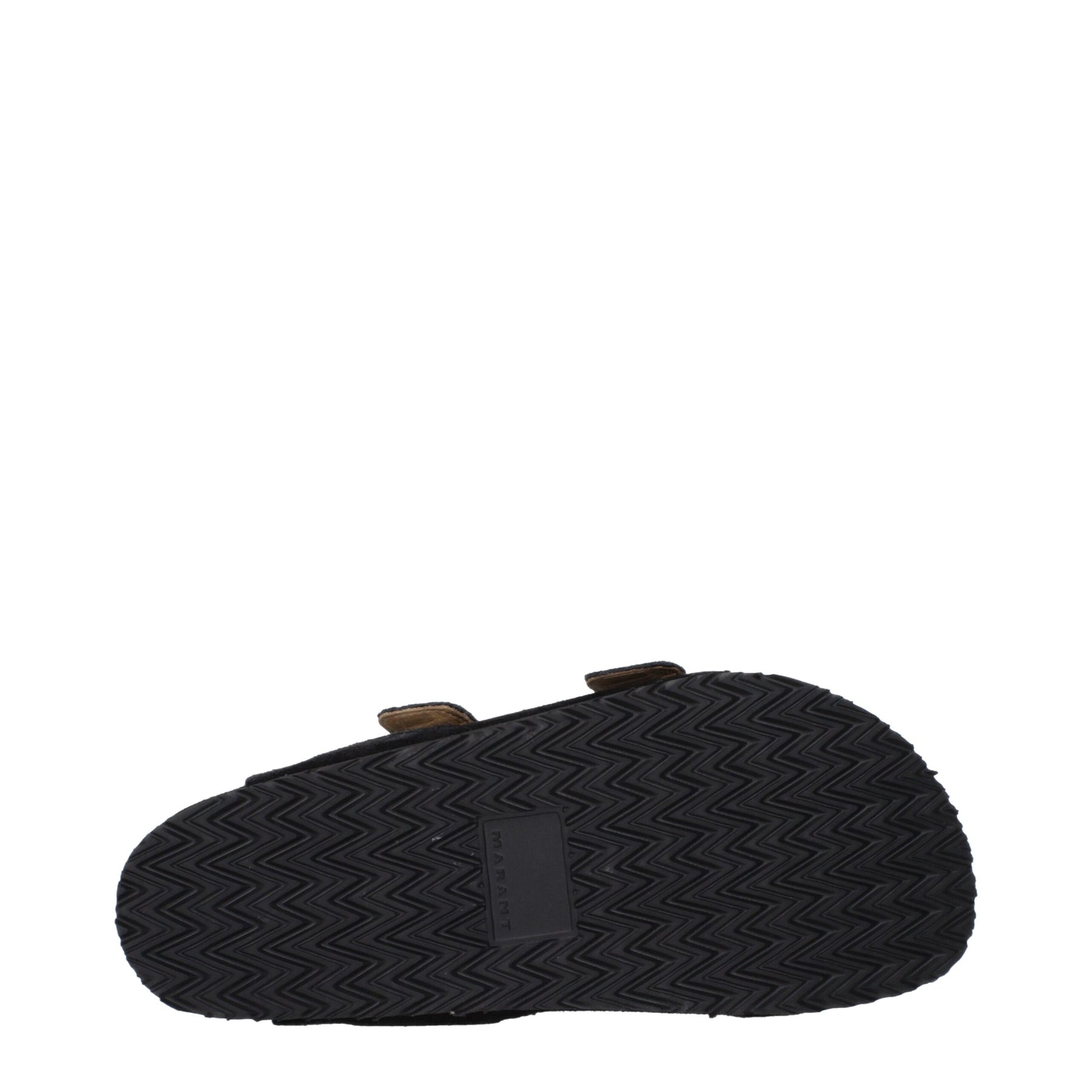 Isabel Marant Black Leather Slippers | Regal Royce