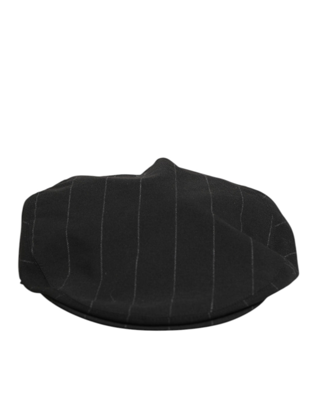Dolce & Gabbana Black Polyester Newsboy Men Cloth Capello Hat