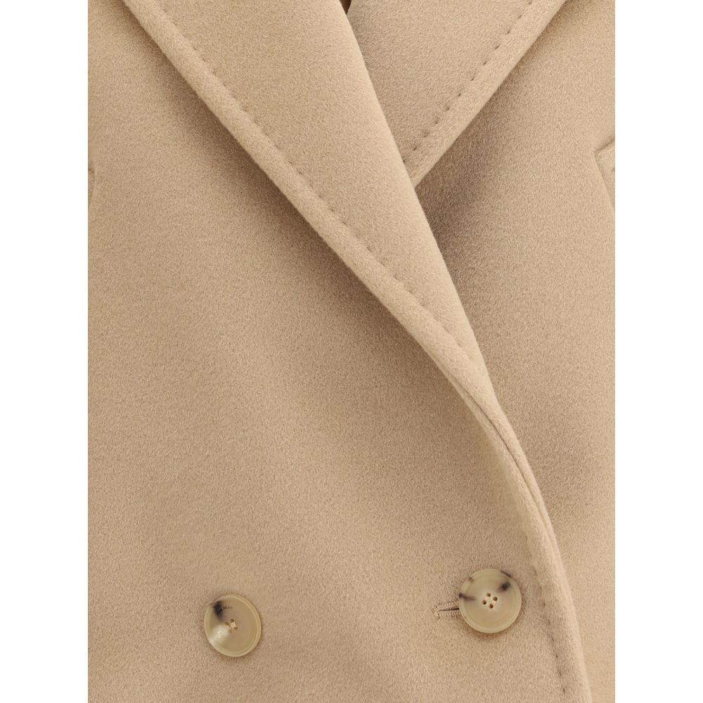 Max Mara Beige Wool Coat