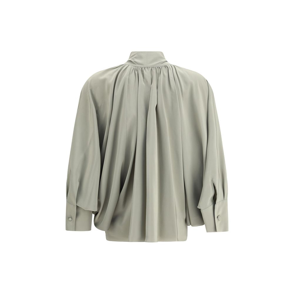 Max Mara Bicolor Silk Blouse | Regal Royce