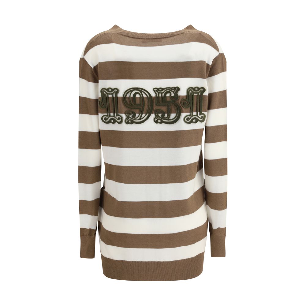 Max Mara Brown Fleece Wool Cardigan | Regal Royce