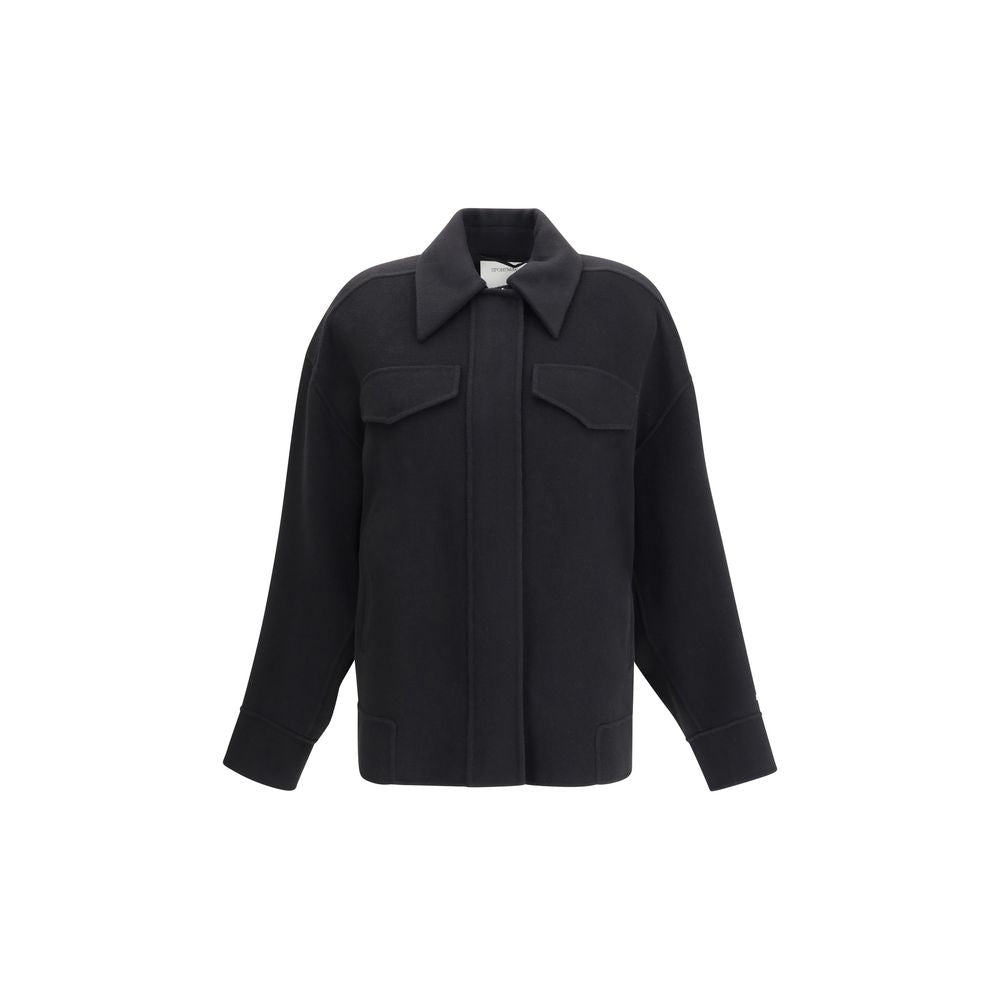 Max Mara Black Wool Cloacks | Regal Royce